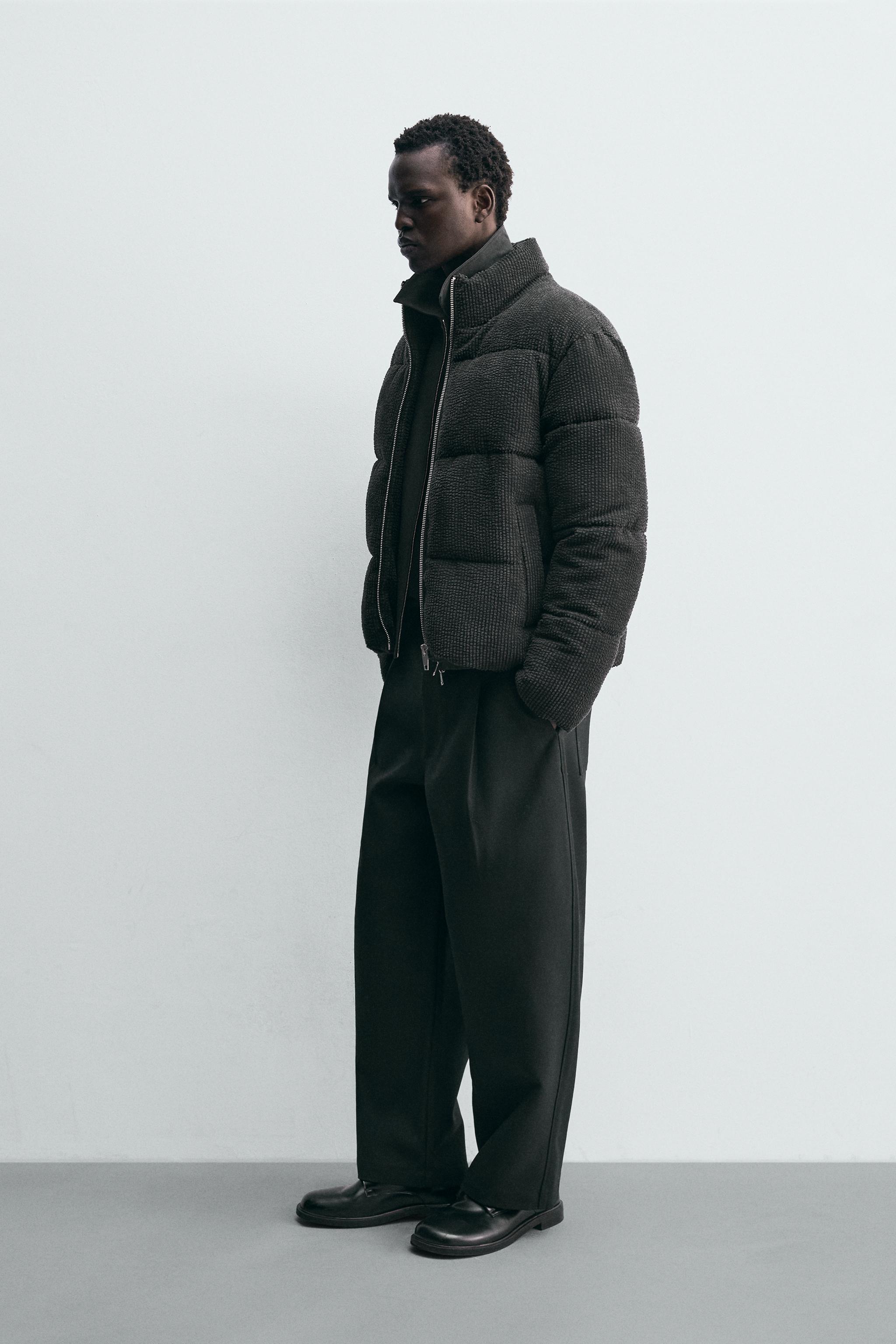 CORDUROY PUFFER JACKET